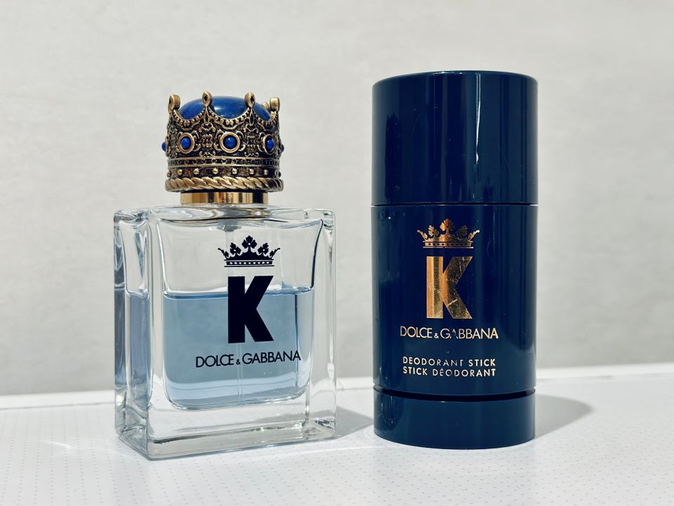 Dolce & Gabbana "K" 50ml EDT + Deo Stick