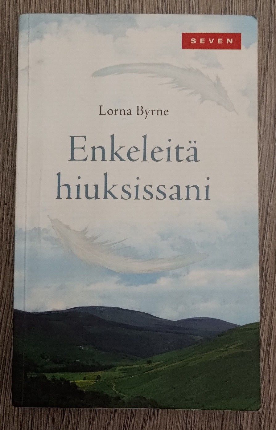 Enkeleitä hiuksissani -kirja