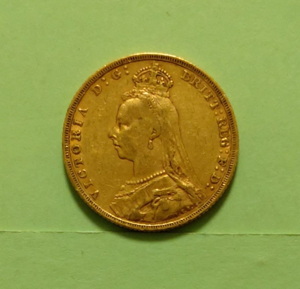 Englanti Sovereign 1891 kulta raha, Victoria.  Vertaa hintoja.