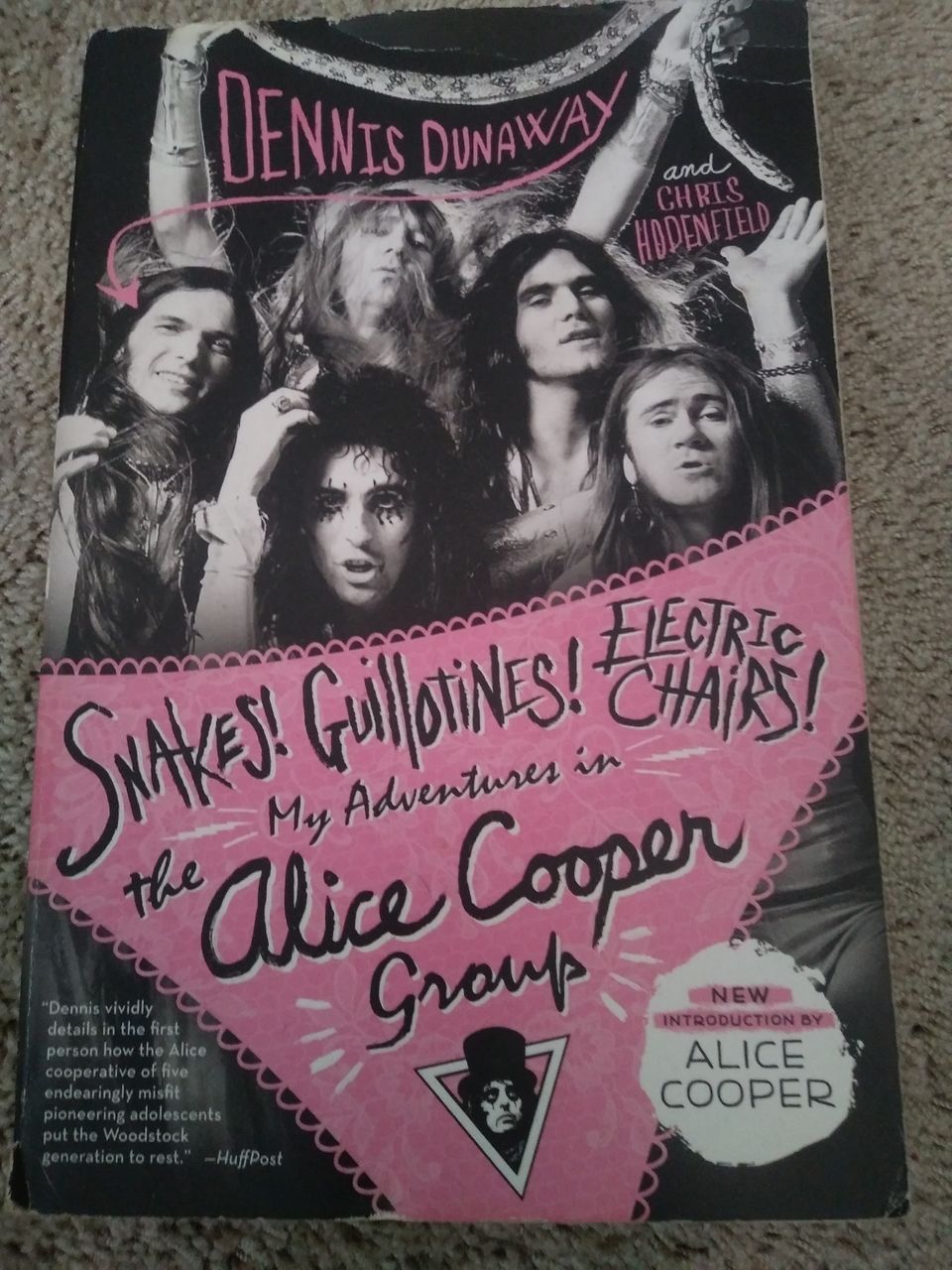 Snakes! Guillotines! Electric Chairs! My Adventure with The Alice Cooper Group