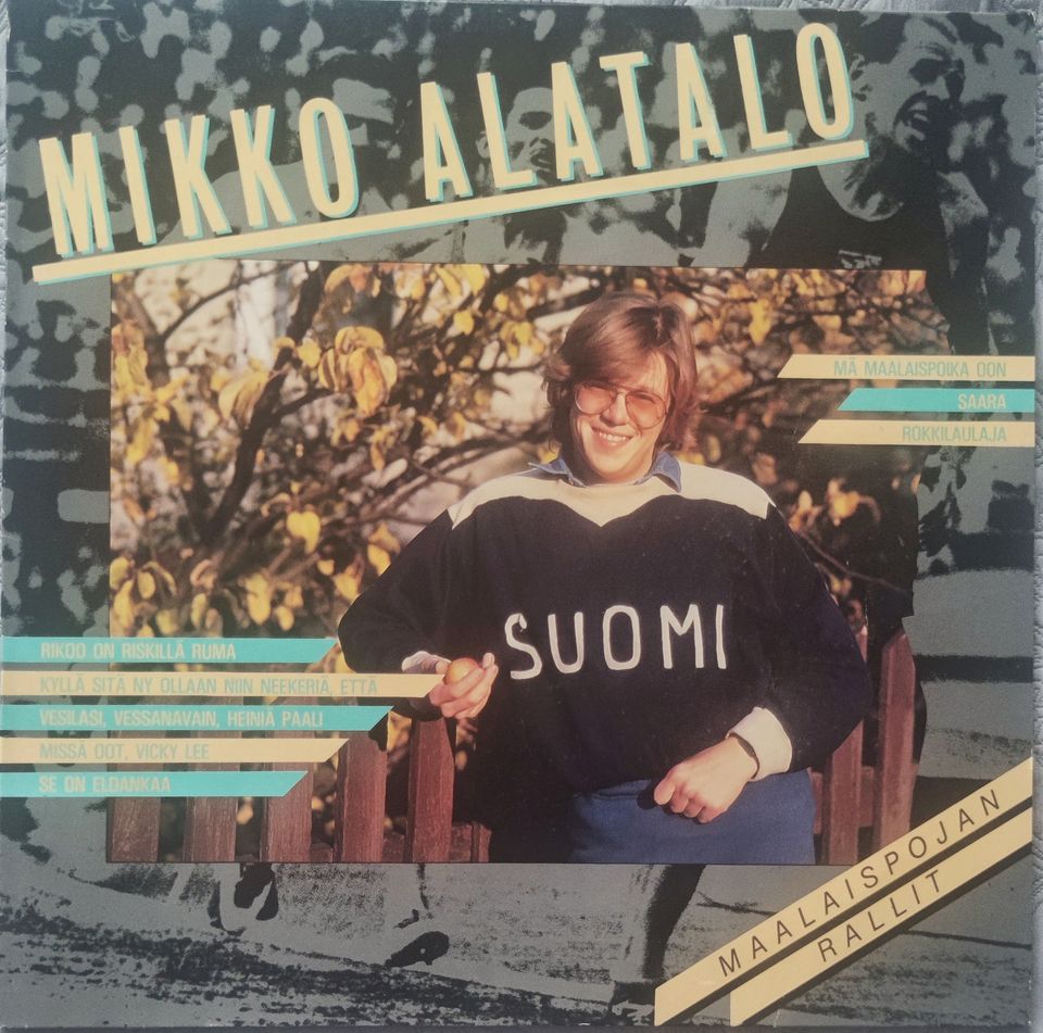 Mikko Alatalo - Maalaispojan Rallit LP levy