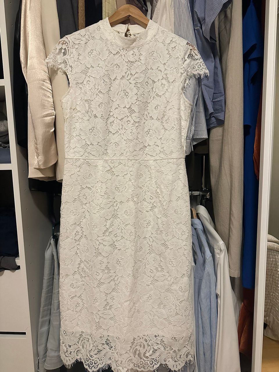 Ivy Oak white lace dress