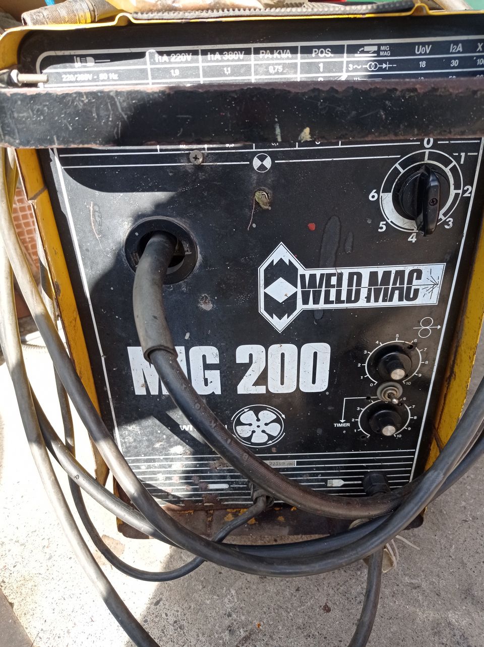 Weld Mac 200 hitsauskone