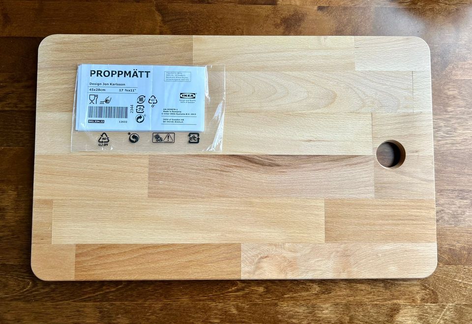 Ikea Proppmätt puinen leikkuulauta