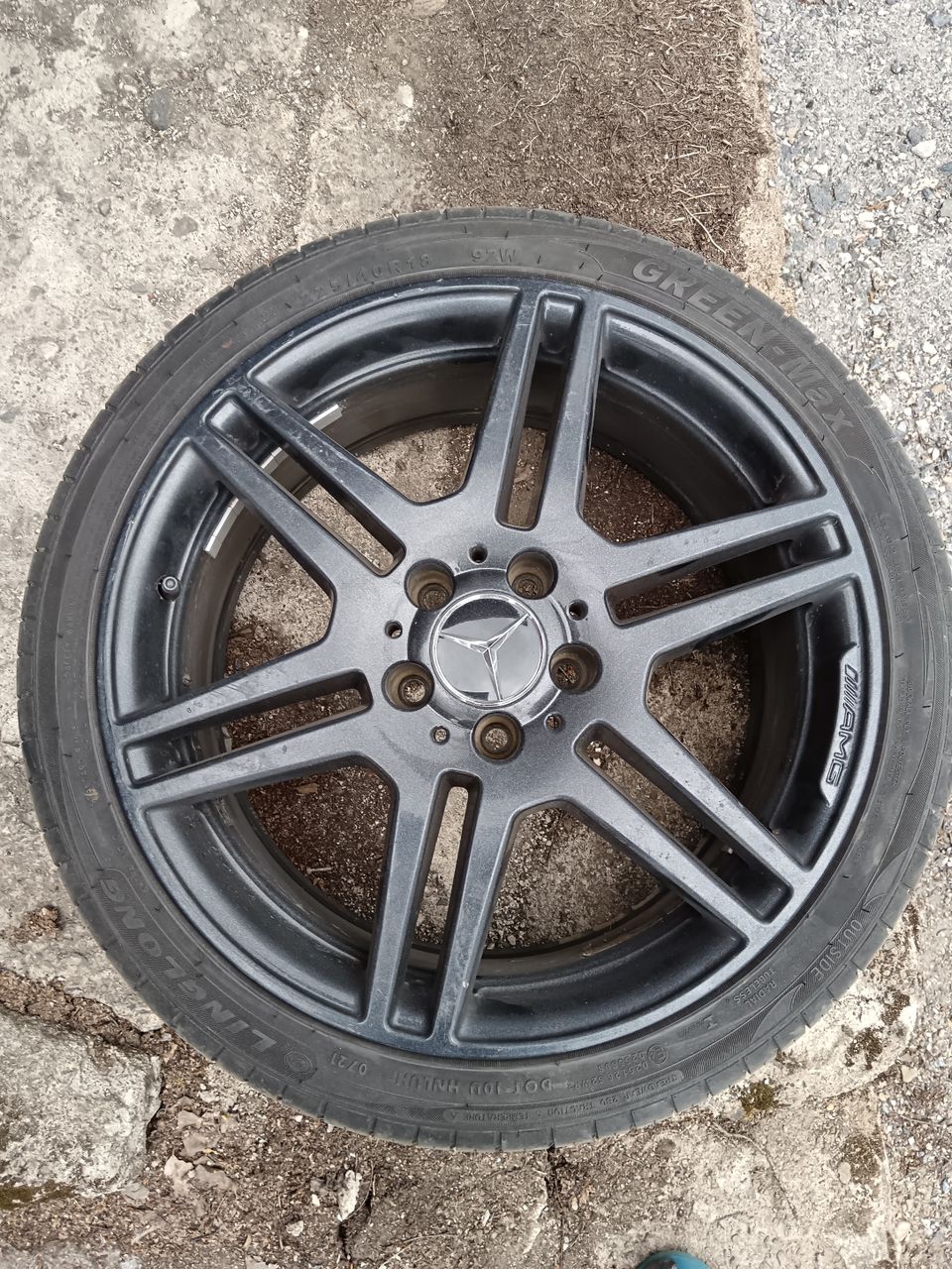 AMG, 18",vantteet et 45