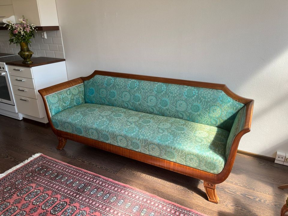 Vintage sohva & 2 tuolia