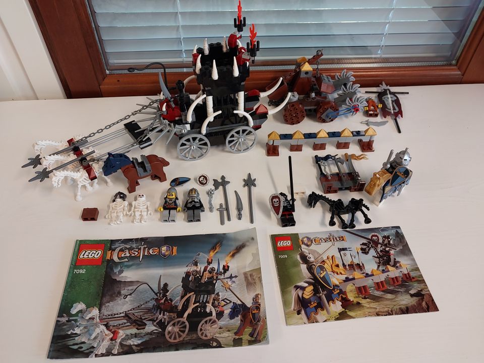 Lego Castle 7009, 7040 ja 7092