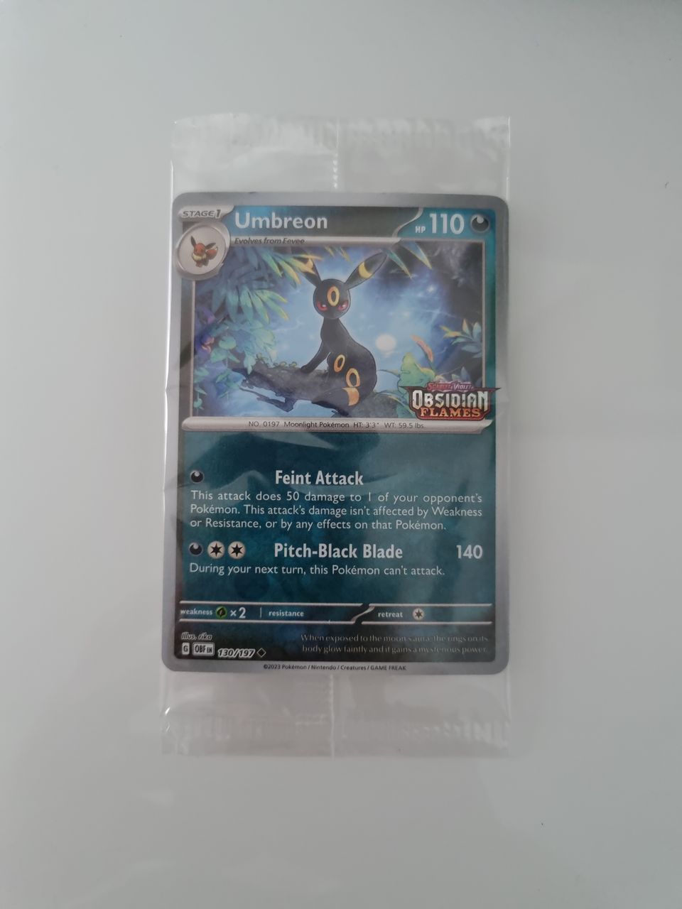 Uusi: Pokemon Umbreon promo kortti