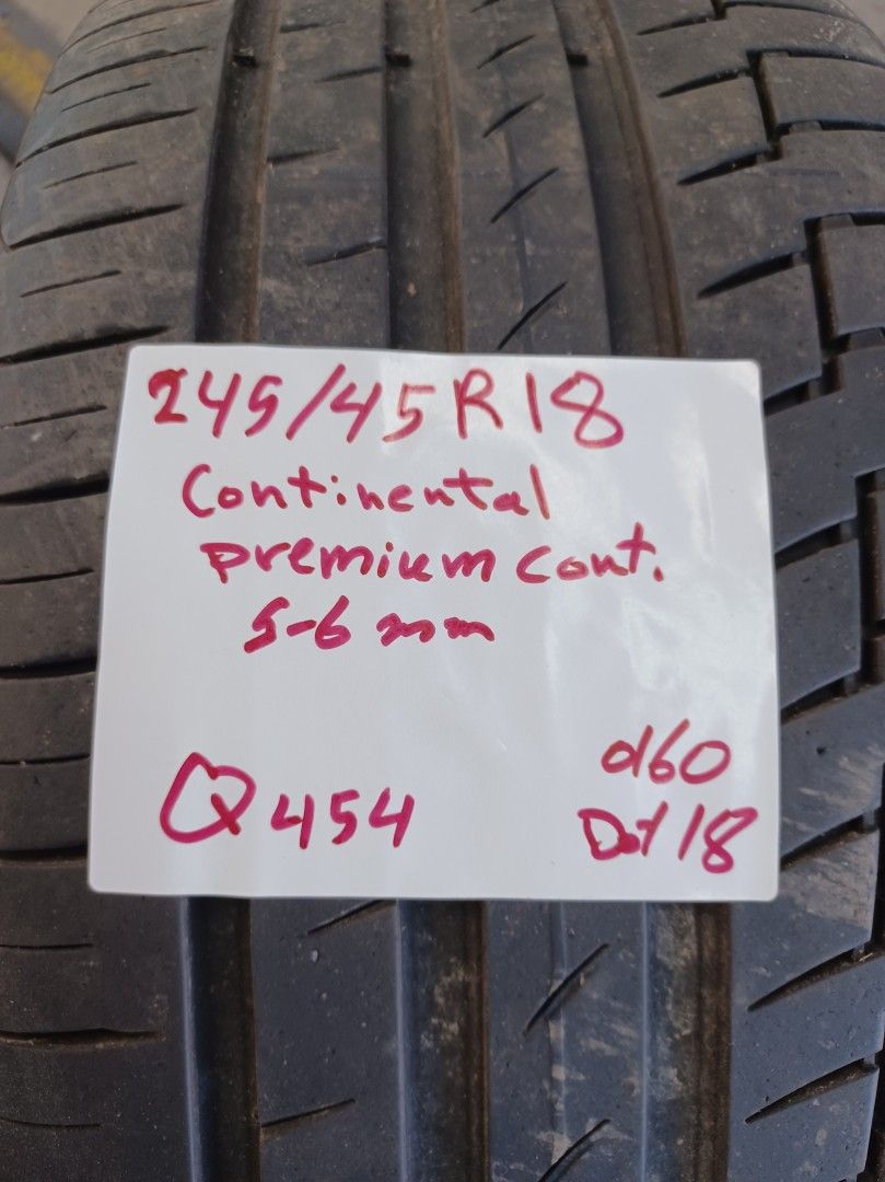 KESÄRENKAAT 245/45R18 100Y Continnetal premium contact 6 Q454