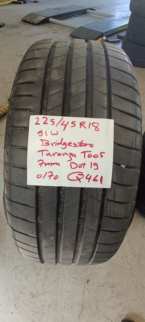 Kesärenkaat 225/45R18 91W Bridgestone Turanza T005 Q461