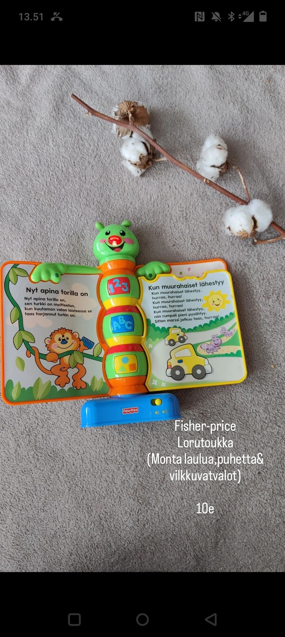 Fisher price lorutoukka