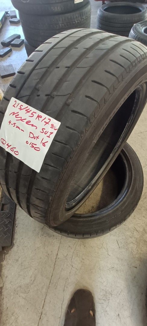 Kesärenkaat 215/45R17 91W Nexen Nfera SU1 Q460