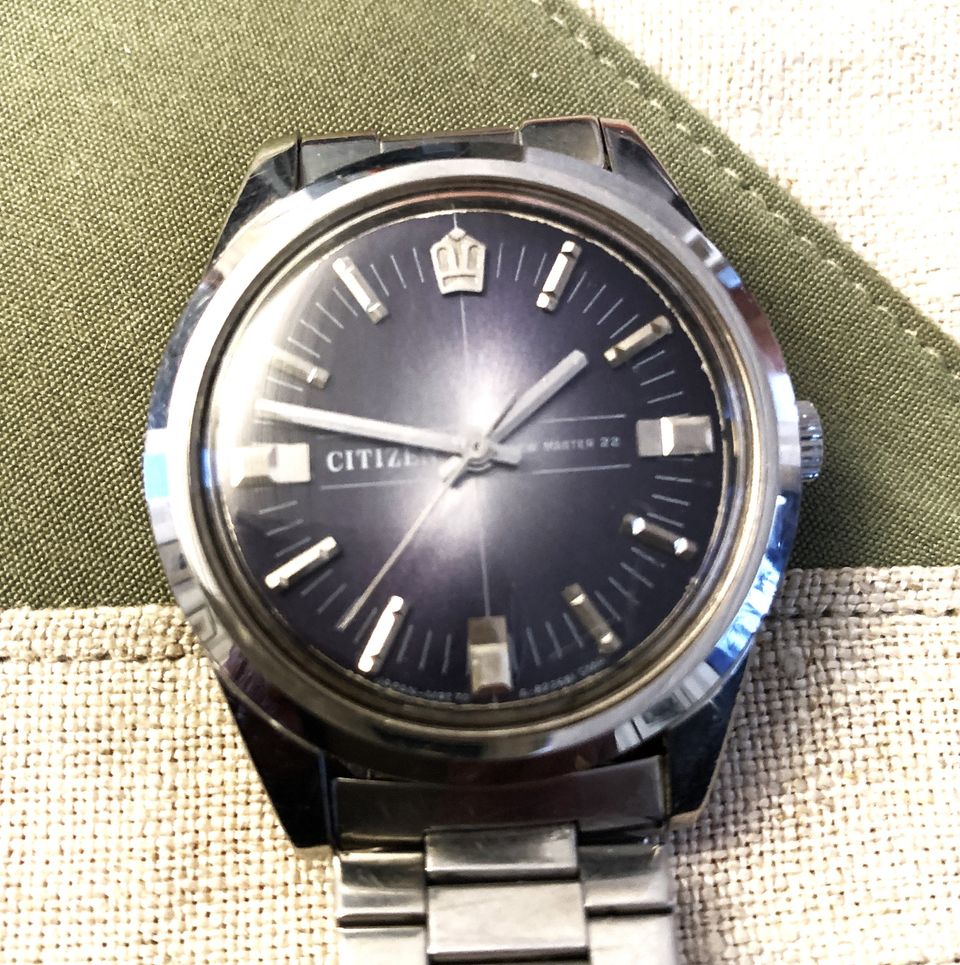 CITIZEN New Master 22 mekaaninen miesten rannekello