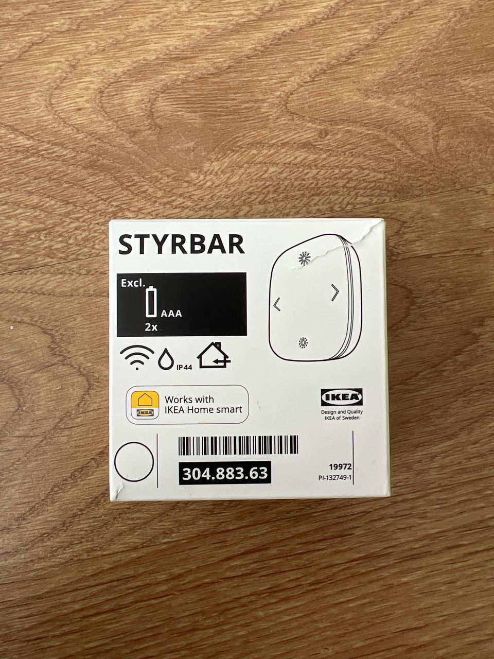 Ikea Styrbar kaukosäädin älyvaloille