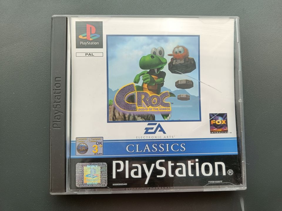 Croc: Legend of the Gobbos, Playstation-peli
