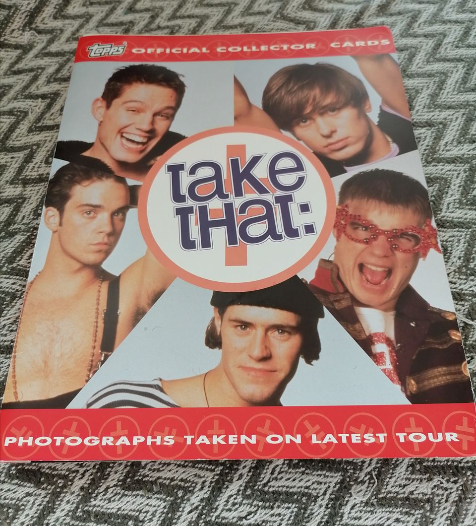 Take That'n keräilykorttikansio (1993-1994)