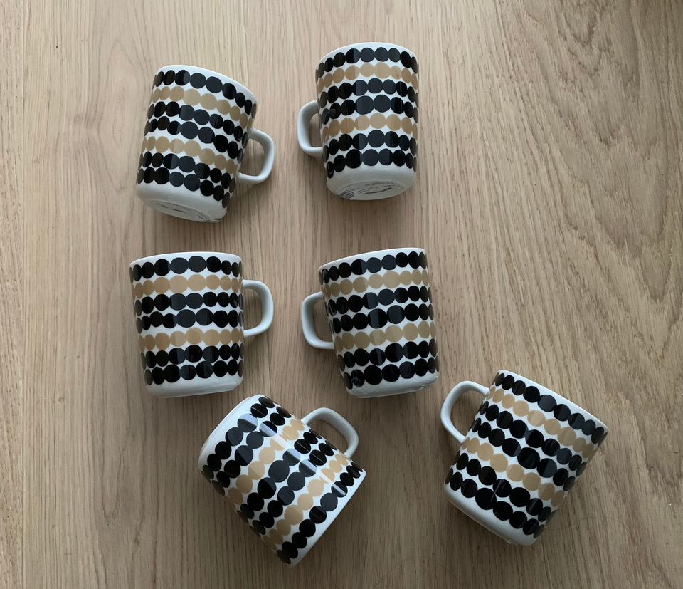 Marimekko Räsymatto muki 6 kpl