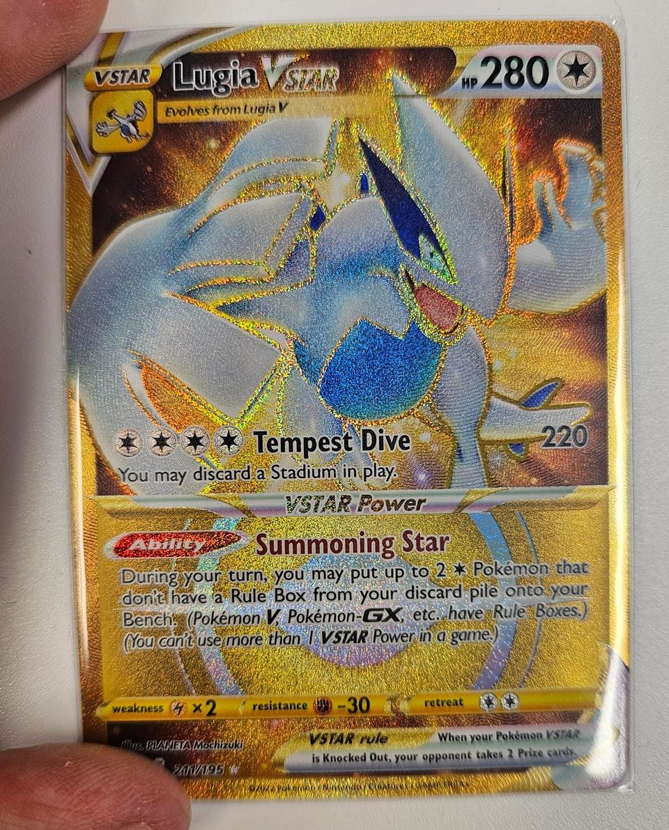 Pokemon Silver Tempest : Lugia Vstar 211/195