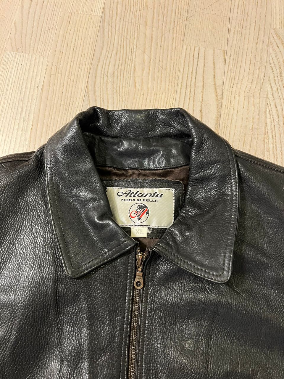 Atlanta heavy leather jacket