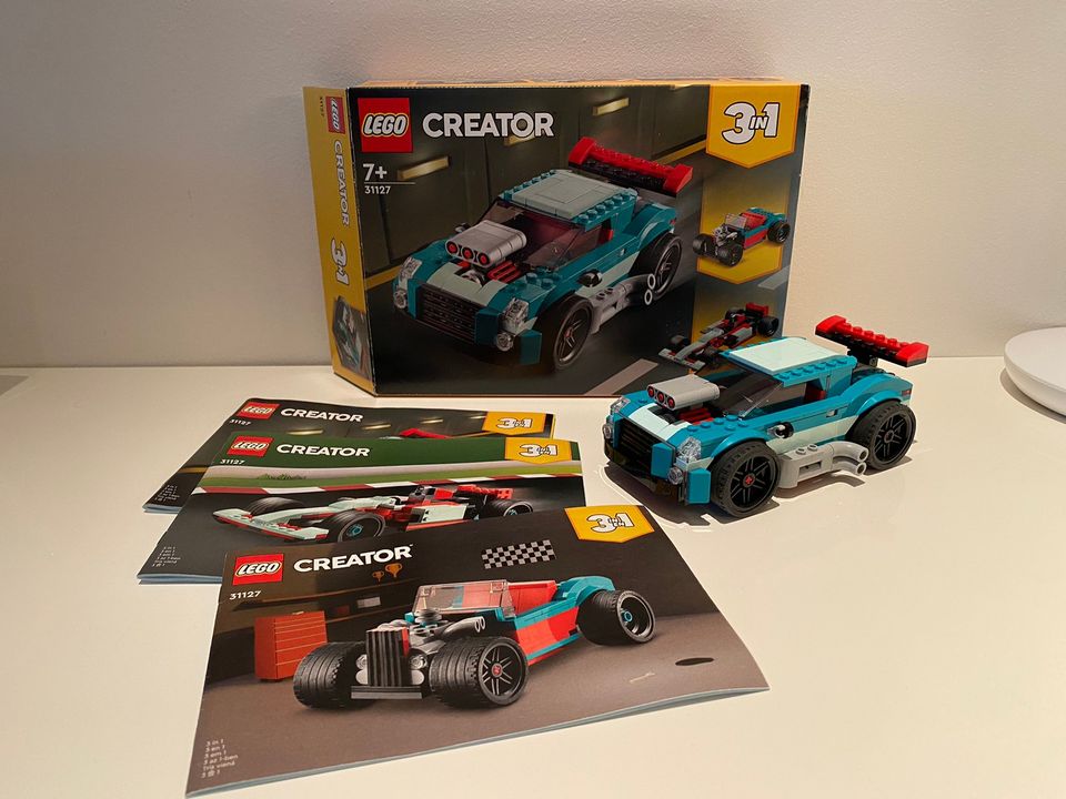 Lego Creator 31127 Katukilpa-auto