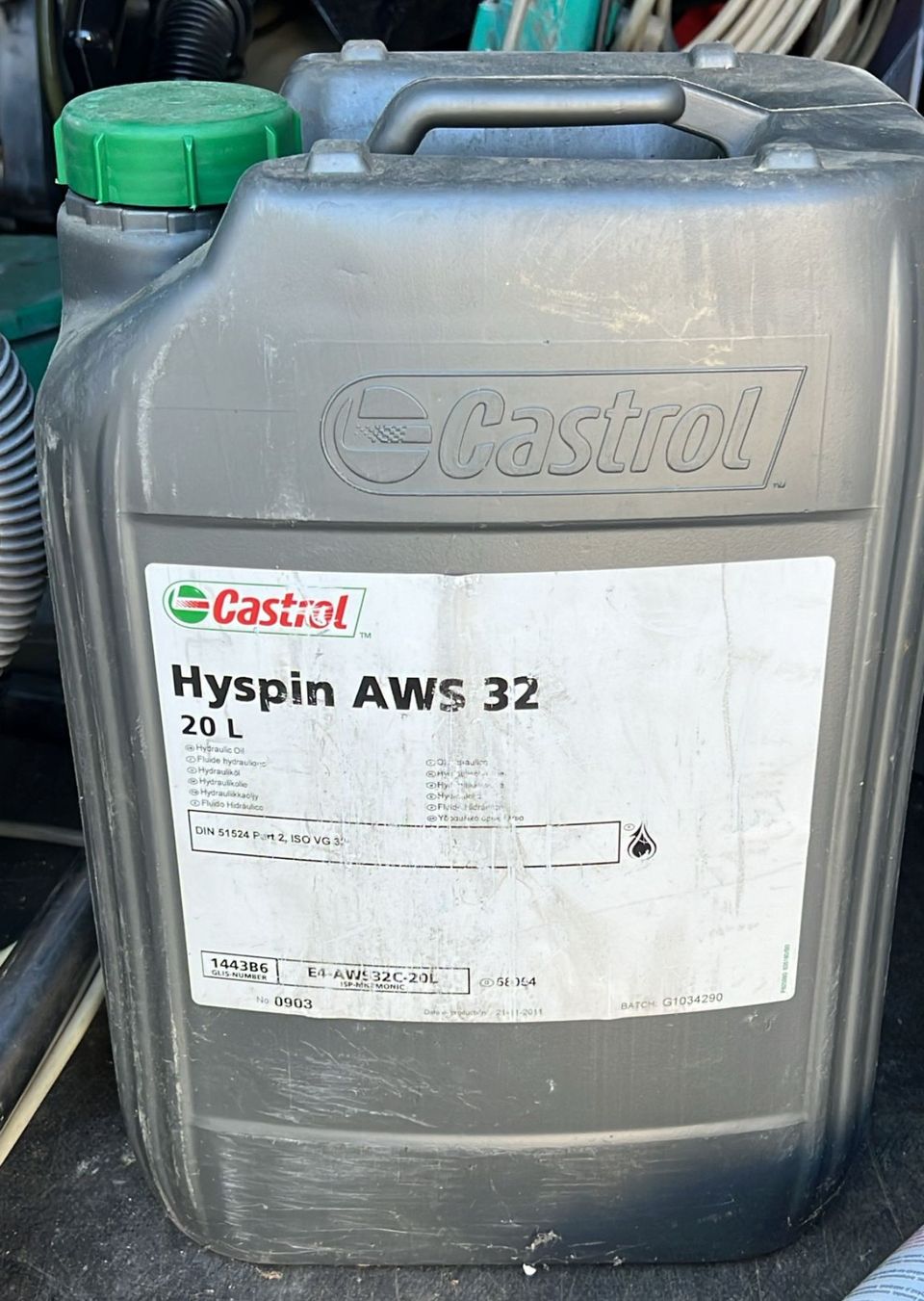Castrol Hyspin AWS 32 20l Hydrauliikkaöljy