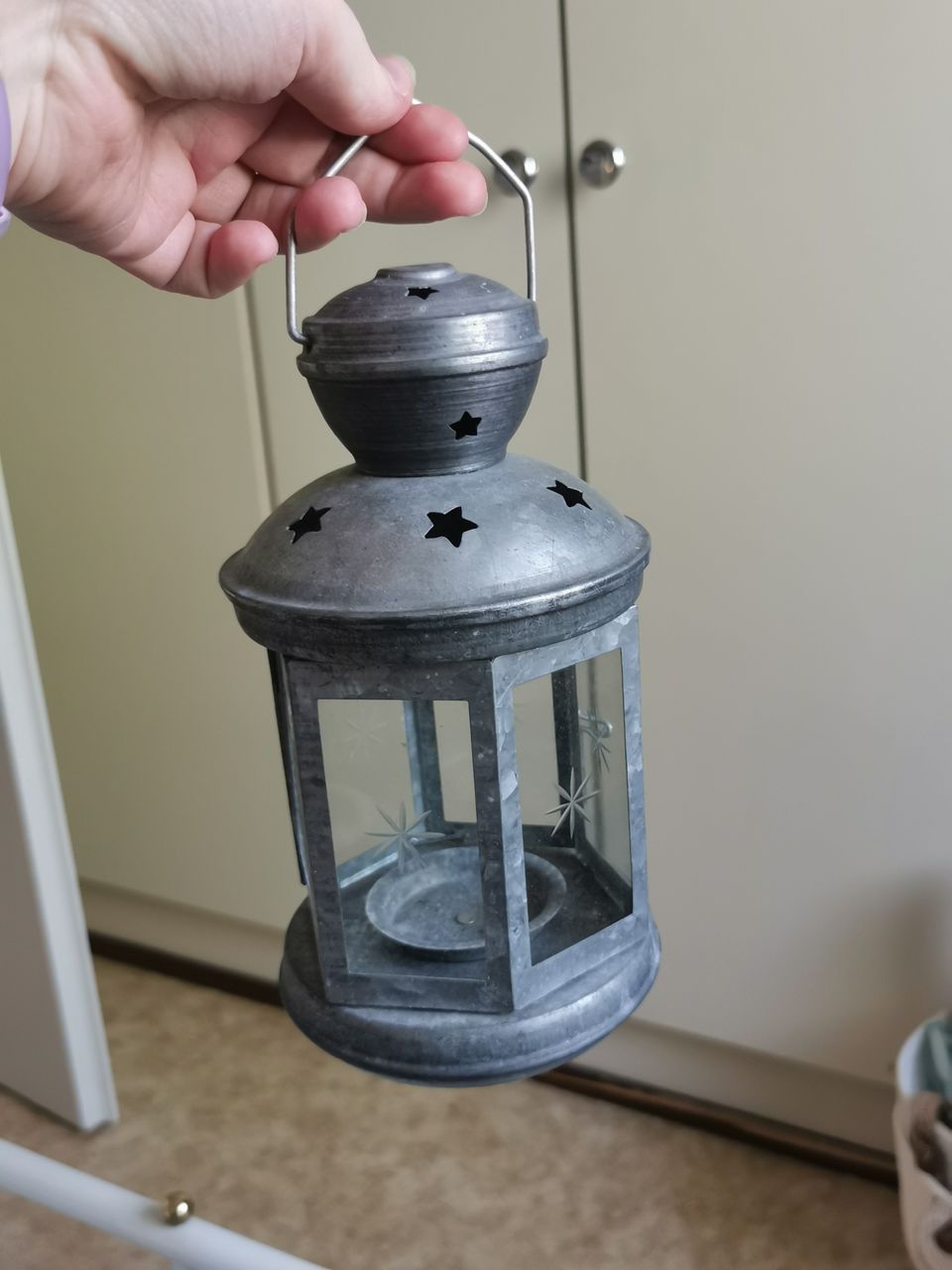Little metal lantern