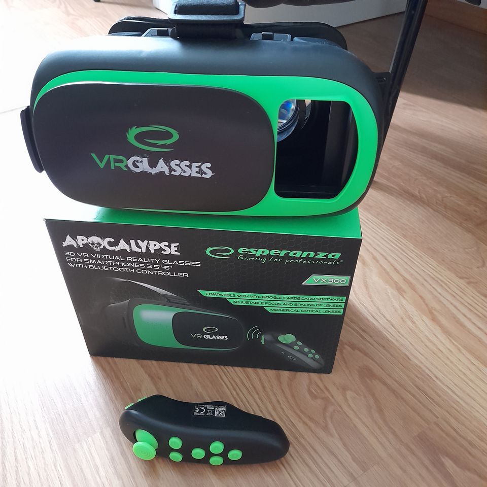 Esperanza - VR-lasit 3D kaukosäätimellä matkapuhelimeen