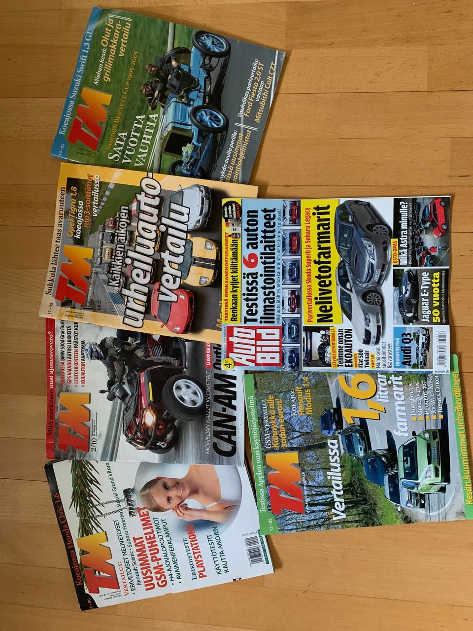 TM Tekniikan maailma ja Auto Bild lehdet