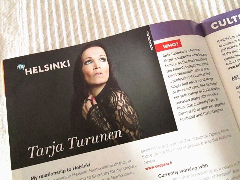 Helsinki This Week Tarja Turunen, Nightwish, 2015