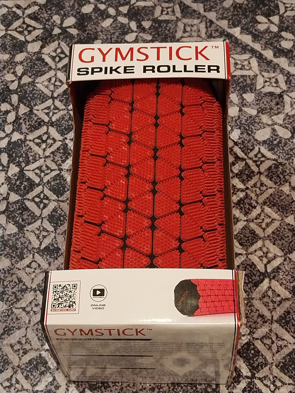 Gymstick piikkirulla/spike roller UUSI!