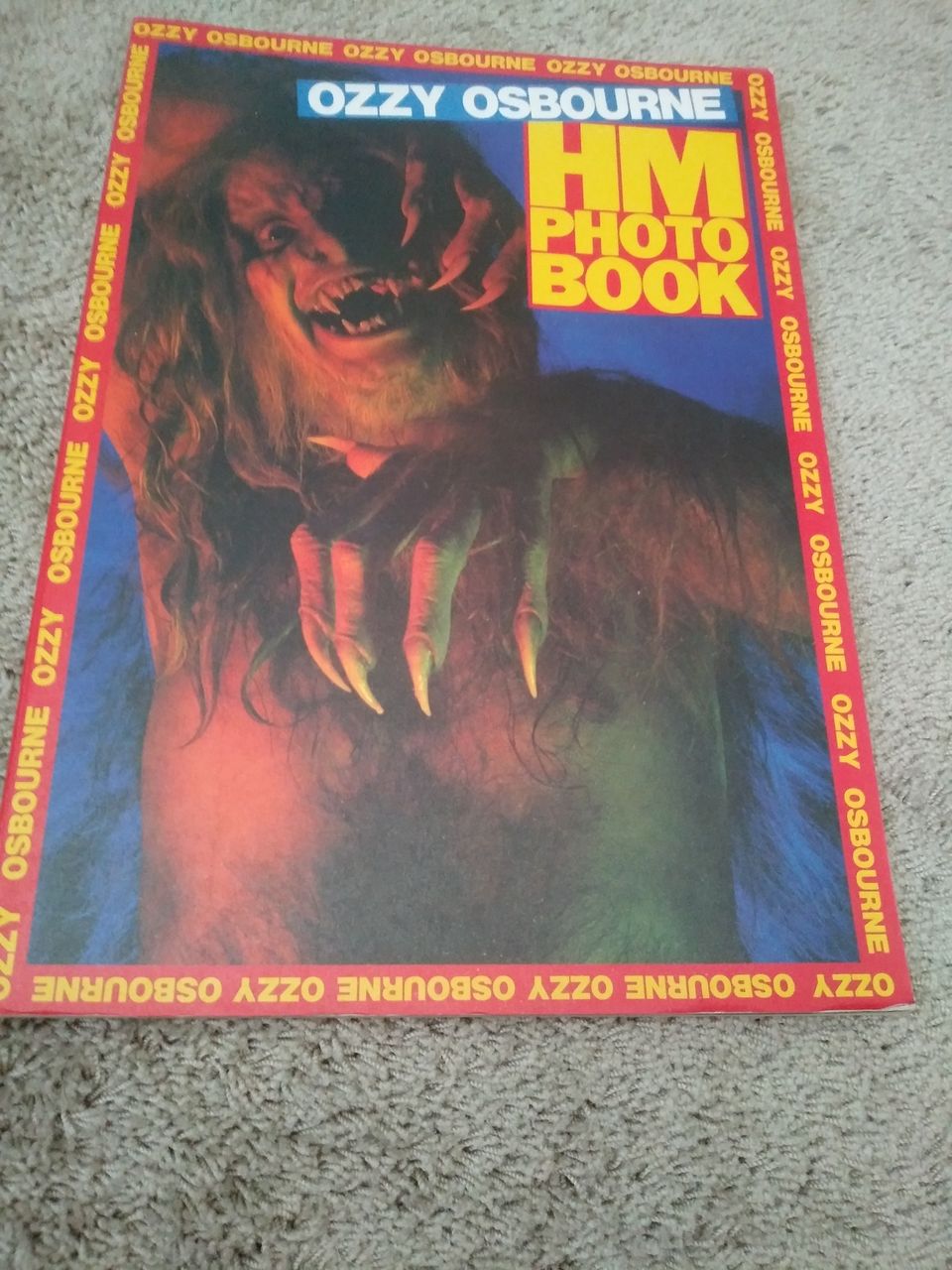 Ozzy Osbourne- HM Photo Book, 1983.