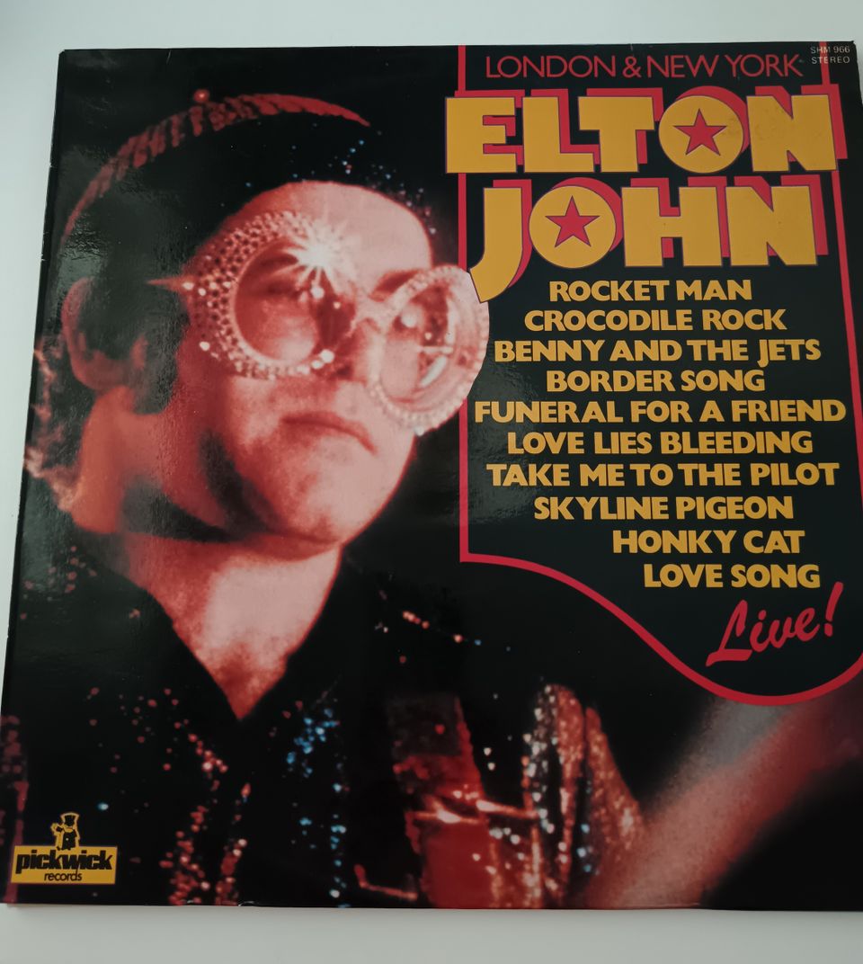 Elton John - London & New York LP
