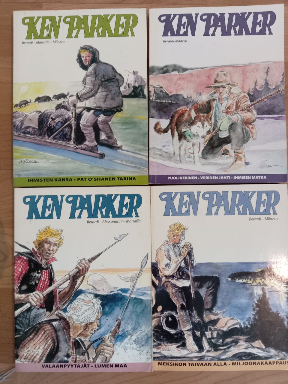 Ken Parker, sarjakuvalehdet