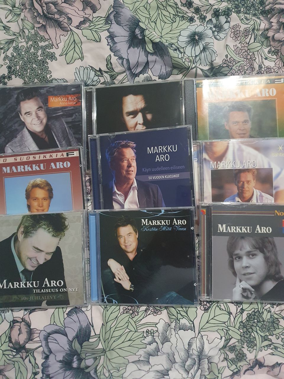 Markku Aro cd-levyjä 9 kpl