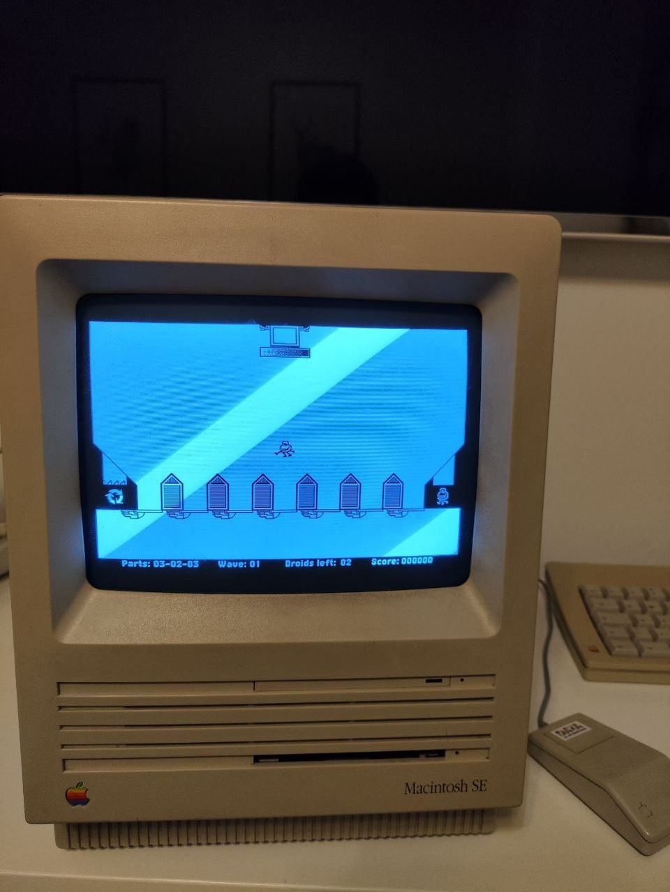 Apple Macintosh SE tietokone vintage