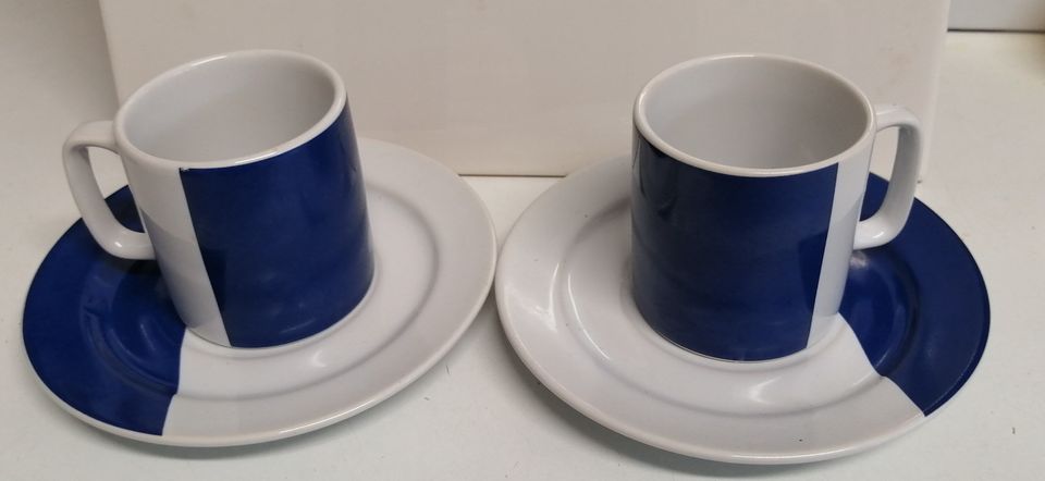 Benetton espressokupit+asetit 1999v(Yht.15€)