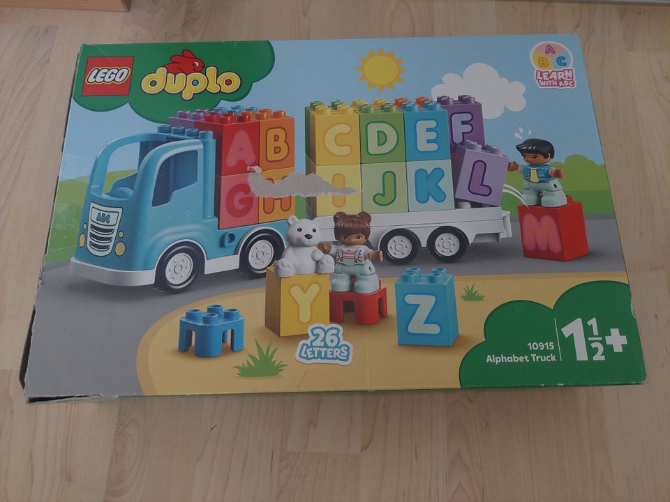 Lego duplo, learn with ABC