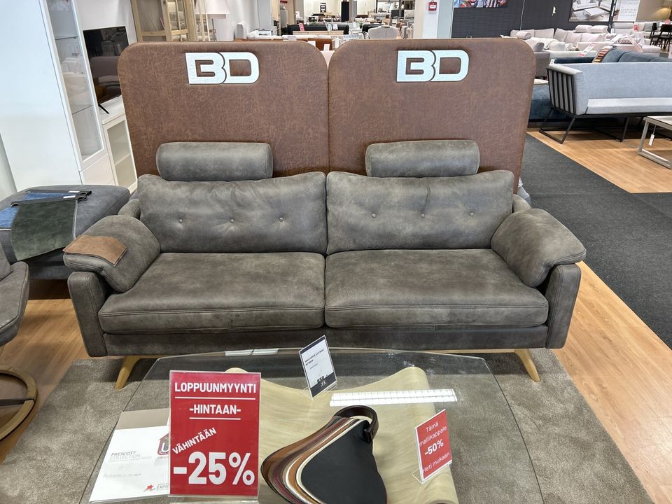 Eastwood-sohva 3 istuttava -Bd Möbel -50%