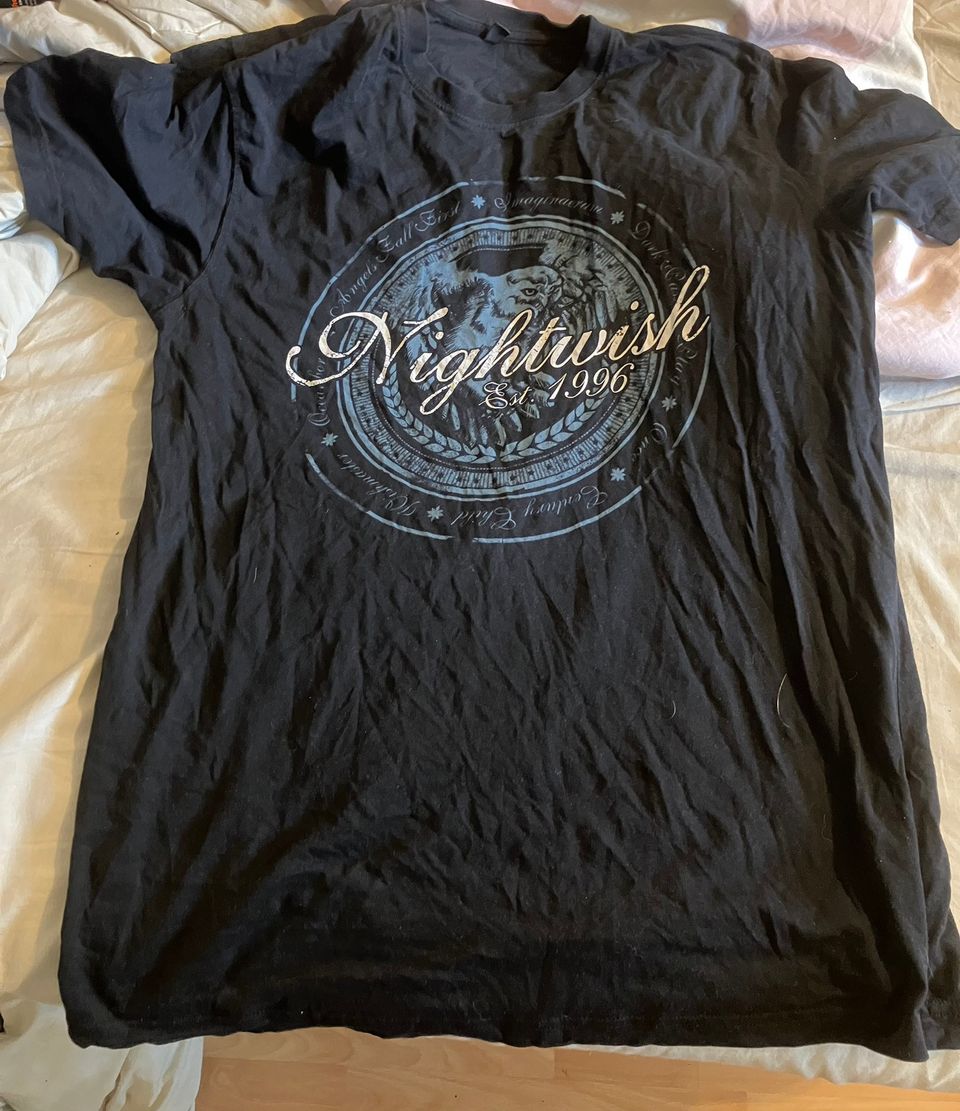 Nightwish musta t-paita