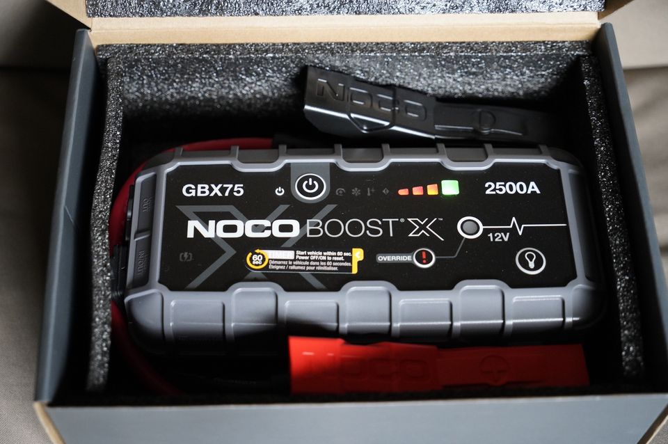 Apukäynnistin/varavirtalähde NOCO Boost GBX75 12V/2500A