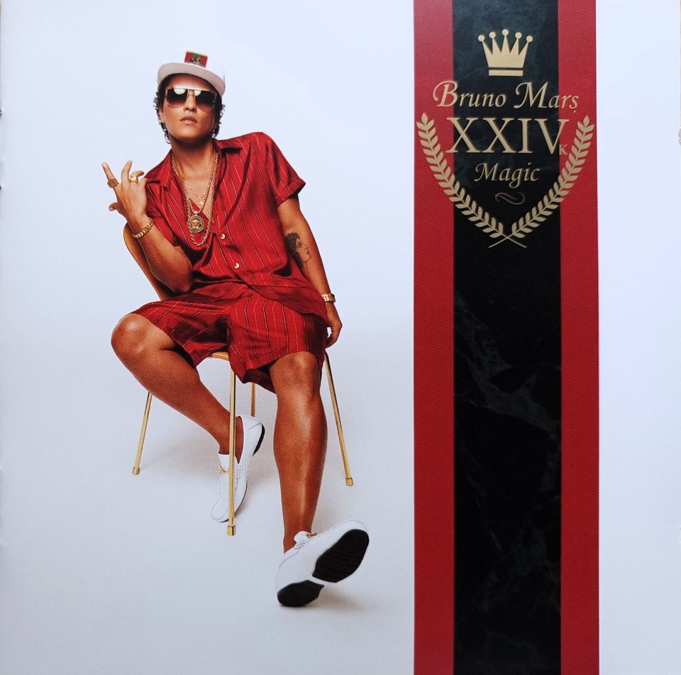 Bruno Mars - XXIVk Magic CD-levy