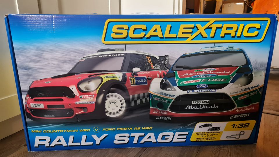 Scalextric Rally Stage -autorata 6,5 m