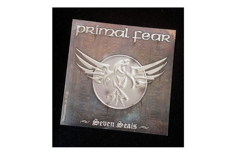 Uusi Primal Fear tarra "Seven Seals", 2005, metal