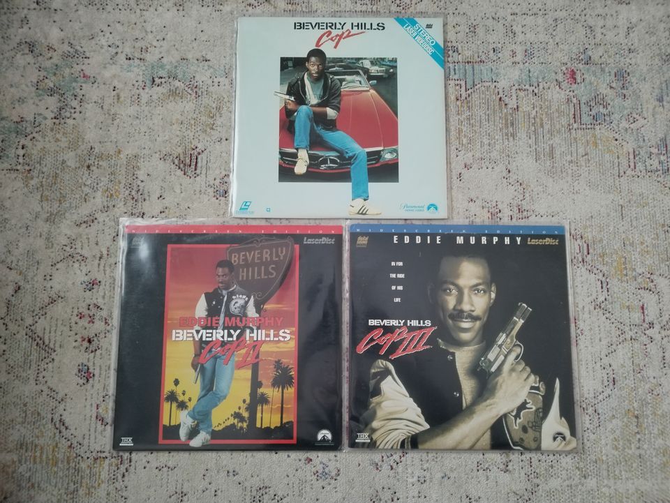 Beverly Hills Cop I, II & III Laserdisc