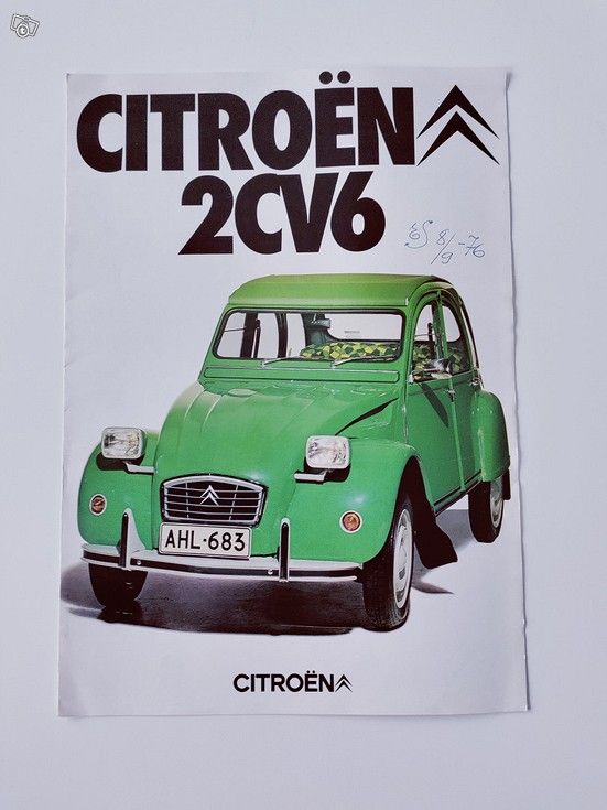 Esite Citroën 2CV 1976