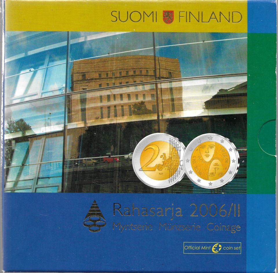 Suomi Rahasarja 2006/II + Erikoiskolikko Naamaraha.