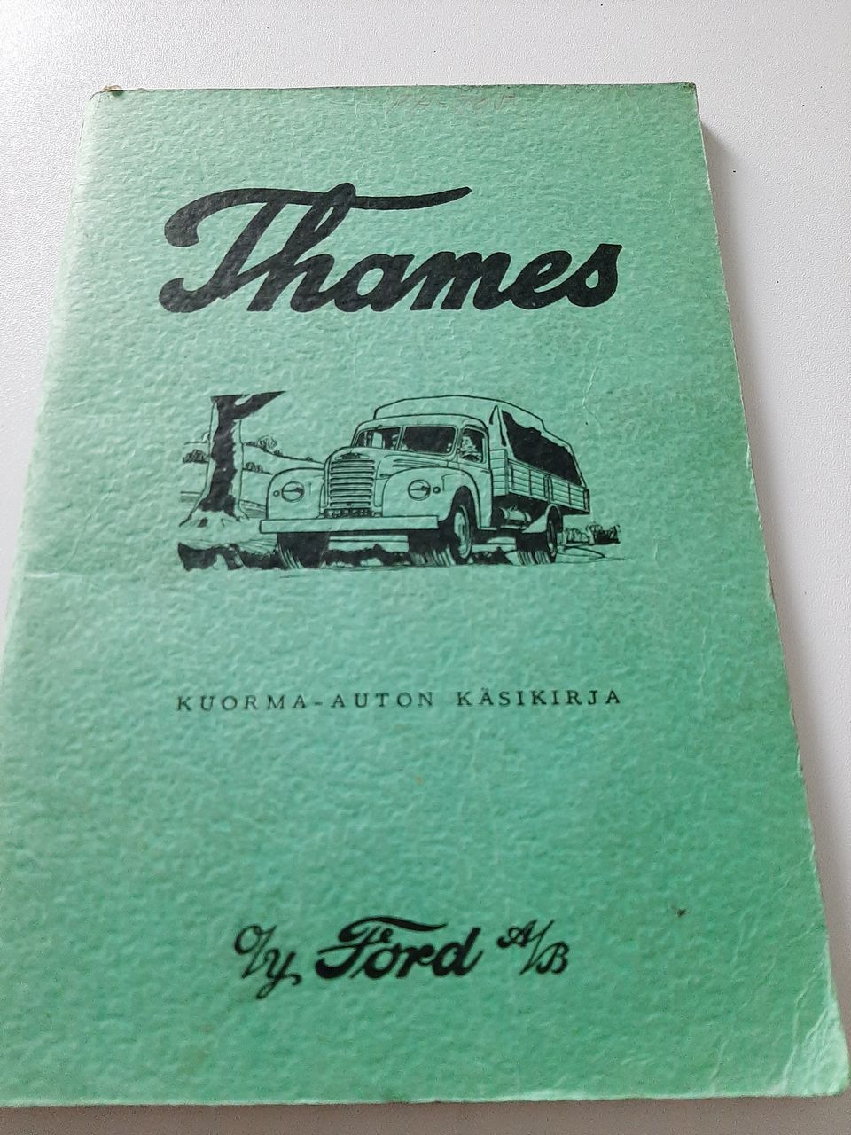Fordson Thames kuorma-auton käsikirja