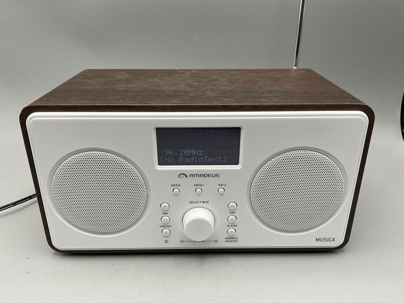 Amadeus Musica FM-radio Dab Bluetooth