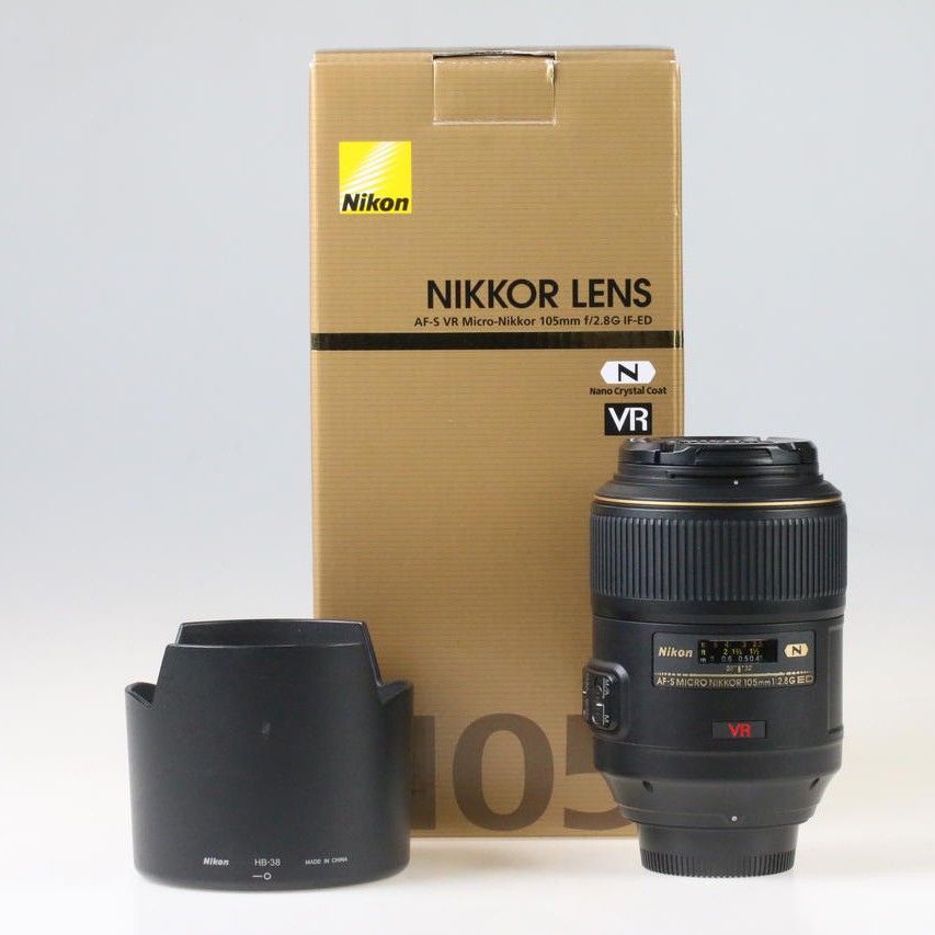 NIKON AF-S MICRO NIKKOR 105MM F/2.8G ED VR