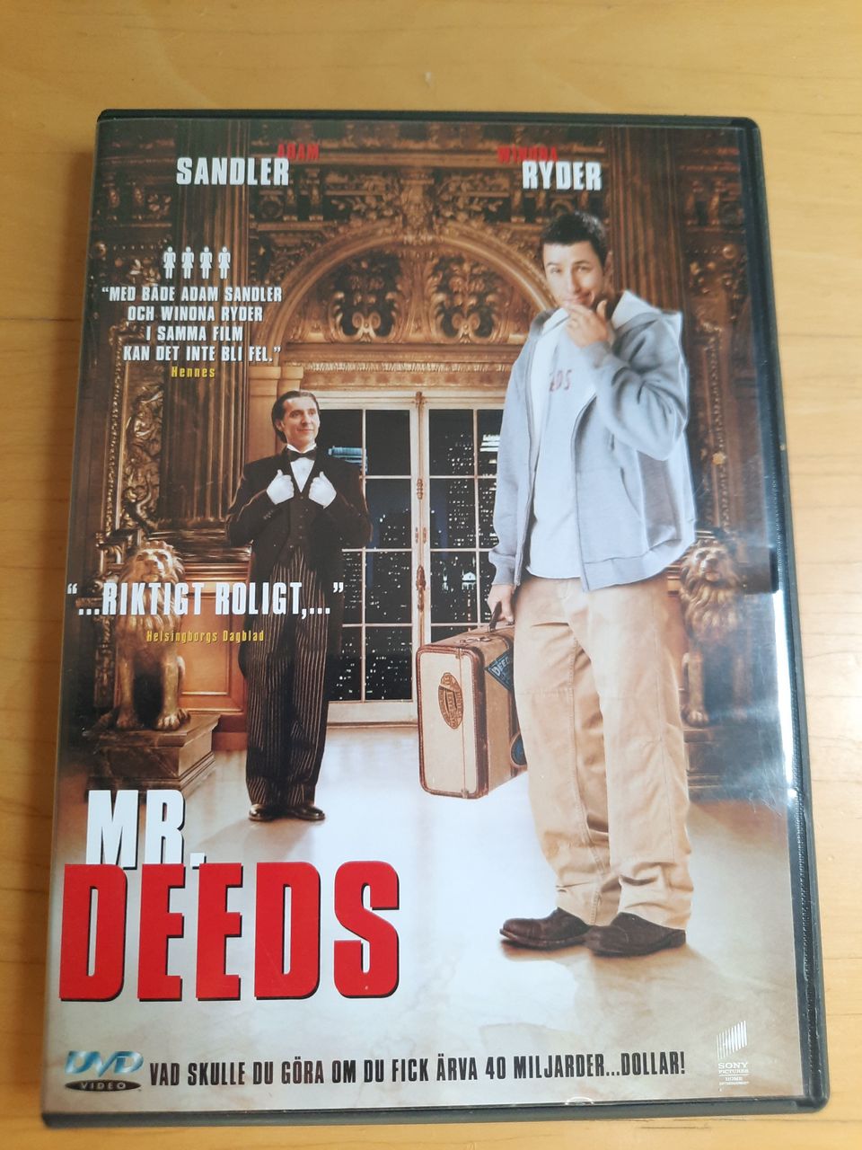 Mr Deeds, dvd